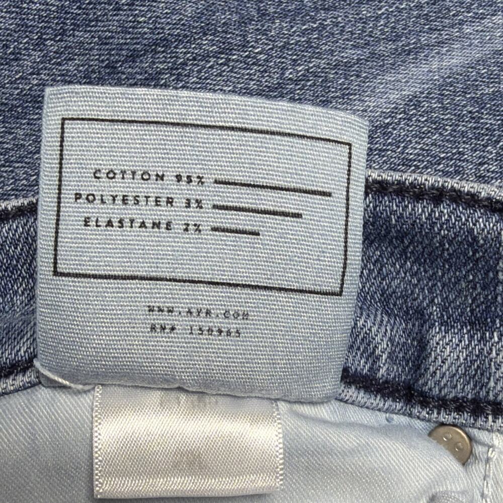 Women’s AYR The Bomb Pop Jeans - Size 29 L - Straight Raw Hem - Picture 16 of 16